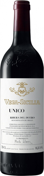 Вино Vega Sicilia, "Unico", Ribera del Duero DO