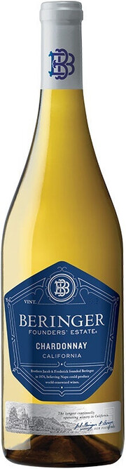 Вино Beringer, "Founder's Estate" Chardonnay