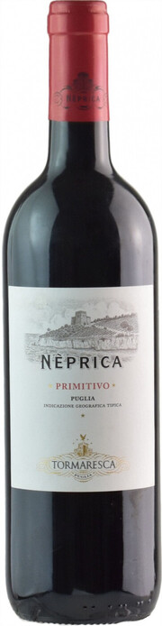 Вино Tormaresca, "Neprica" Primitivo, Puglia IGT