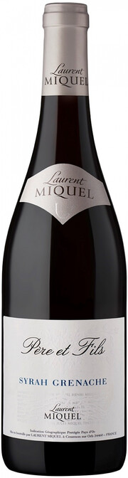 Вино Laurent Miquel, "Pere et Fils" Syrah-Grenache, Pays d'Oc IGP