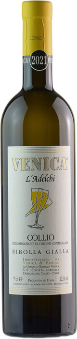 Вино Venica & Venica, "L'Adelchi" Ribolla Gialla, Collio DOC