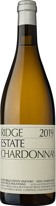 Вино Ridge, "Estate" Chardonnay