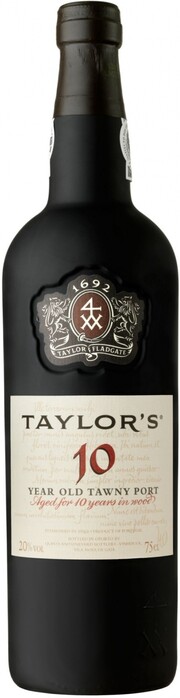 Портвейн Taylor's, Tawny Port 10 Years Old, gift box 380 мл