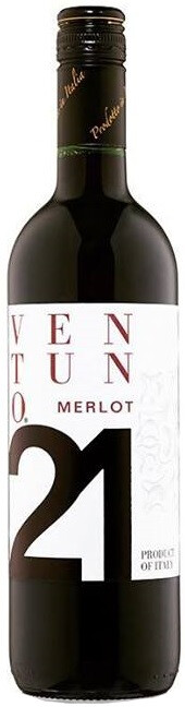 Вино "Ventuno 21" Merlot