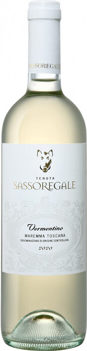 Вино Tenuta Sassoregale, Vermentino, Maremma Toscana DOC