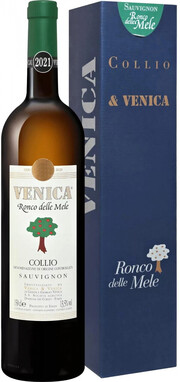 Вино Venica & Venica, Sauvignon Collio DOC "Ronco delle Mele", gift box