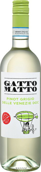 Вино Villa degli Olmi, "Gatto Matto" Pinot Grigio delle Venezie DOC