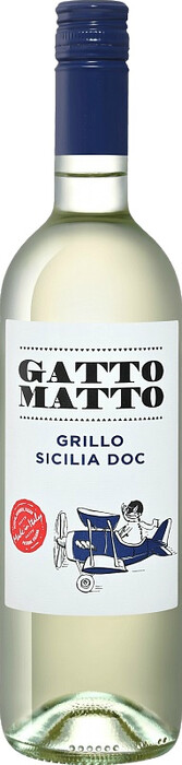 Вино Villa degli Olmi, "Gatto Matto" Grillo, Sicilia DOC