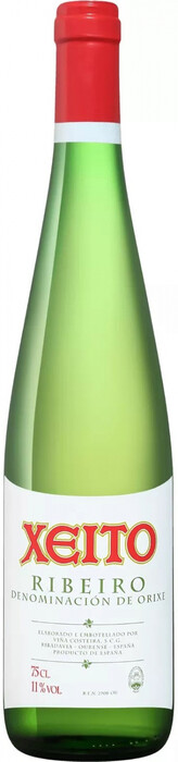 Вино Vina Costeira, "Xeito" Blanco, Ribeiro DO