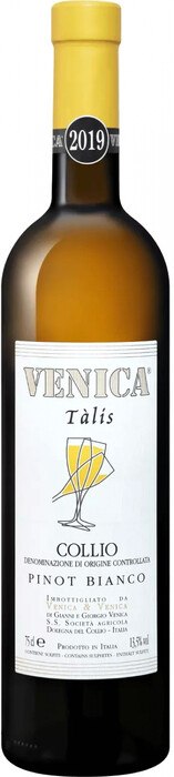 Вино Venica & Venica, "Talis" Pinot Bianco, Collio DOC