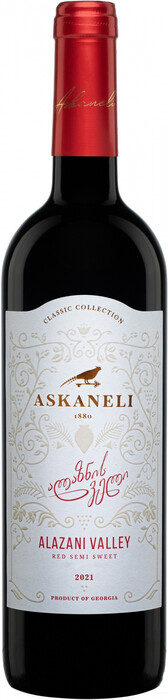 Вино Askaneli Brothers, "Alazany valley" Red Semi-Sweet