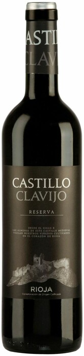 Вино Castillo Clavijo, Reserva, Rioja DOC 2017 750 мл