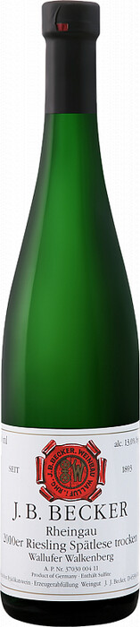 Вино J. B. Becker, Riesling Spatlese "Wallufer Walkenberg" 2016 750 мл