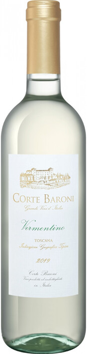 Вино Castellani, "Corte Baroni" Vermentino, Toscana IGT 2022 750 мл