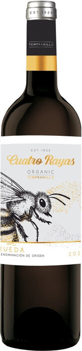 Вино Cuatro Rayas, "Organic" Tempranillo Roble, Rueda DO 2021 750 мл