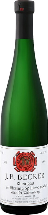 Вино J. B. Becker, Riesling Spatlese "Wallufer Walkenberg" 2012 750 мл