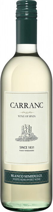 Вино "Carranc" Blanco Semidulce 750 мл