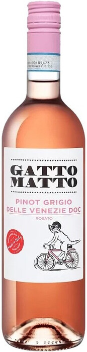 Вино Villa degli Olmi, "Gatto Matto" Pinot Grigio Rosato delle Venezie DOC