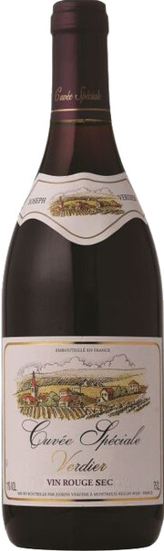 Вино Verdier, "Cuvee Speciale" Rouge Sec 750 мл