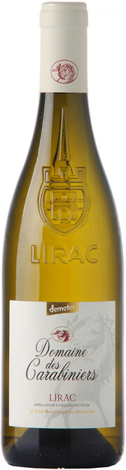 Вино Domaine des Carabiniers, Lirac Blanc AOP