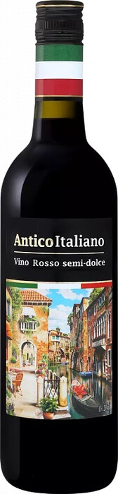 Вино "Antico Italiano" Rosso Semi-dolce