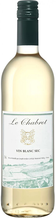 Вино Joseph Verdier, "Le Chabrot" Blanc Sec