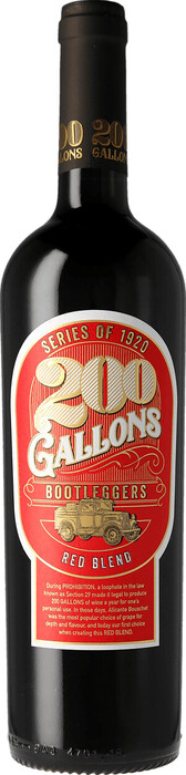 Вино "200 Gallons" Bootleggers Red Blend