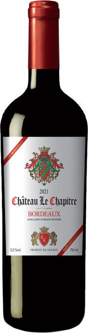 Вино Chateau Le Chapitre, Bordeaux AOC Rouge