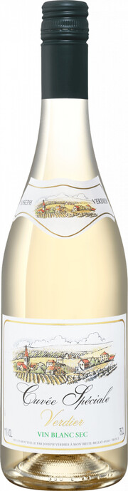 Вино "Cuvee Speciale Verdier" Blanc Sec 750 мл