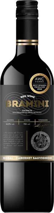 Вино Vicente Gandia, "Bramini" Bobal-Cabernet Sauvignon, Valencia DO