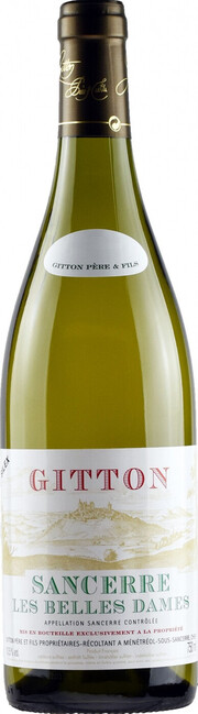 Вино Gitton Pere & Fils, "Les Belles Dames", Sancerre AOC