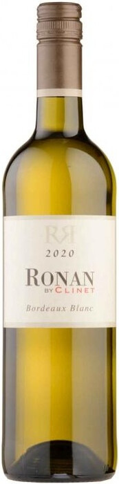 Вино "Ronan by Clinet" Blanc, Bordeaux AOC 2021 750 мл