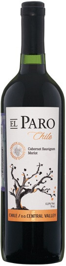 Вино "El Paro" Cabernet Sauvignon-Merlot, Central Valley DO