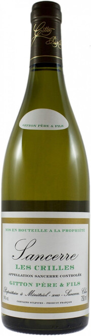 Вино Gitton Pere & Fils, "Les Crilles", Sancerre AOC