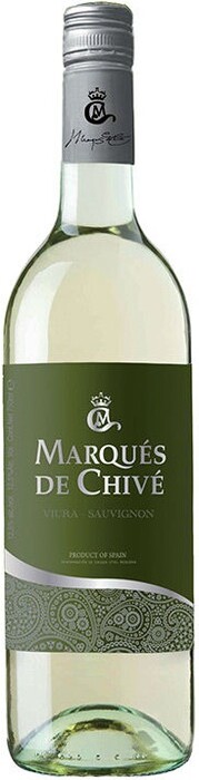 Вино Vicente Gandia, "Marques de Chive" Viura-Sauvignon, Valencia DO 2021 750 мл