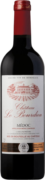 Вино Chateau Le Bourdieu, Medoc AOC Cru Bourgeois