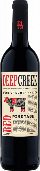 Вино "Deep Creek" Pinotage 2022 750 мл