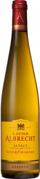 Вино Lucien Albrecht, Gewurztraminer Reserve, Alsace AOC