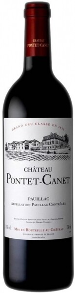 Вино Chateau Pontet-Canet Pauillac AOC 5-me Grand Cru Classe 1990 2017 750 мл