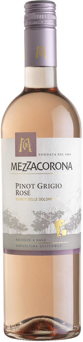 Вино Mezzacorona, Pinot Grigio Rose, Vigneti delle Dolomiti IGT 750 мл