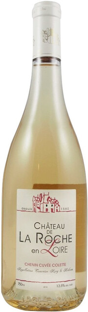 Вино Chateau de la Roche en Loire, Chenin "Cuvee Colette", Touraine Azay le Rideau AOC