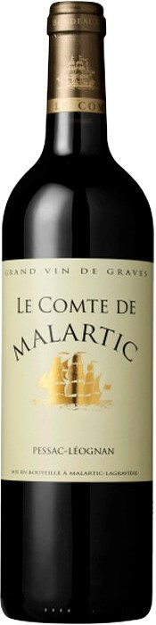 Вино "Le Comte de Malartic", Pessac-Leognan AOC