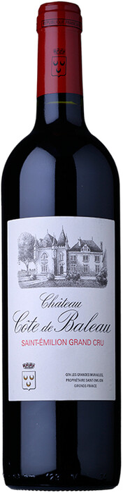 Вино Chateau Cote de Baleau, Saint-Emilion Grand Cru AOC