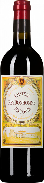 Вино Chateau Peybonhomme Les Tours, Blaye Cotes de Bordeaux AOC 2020 750 мл