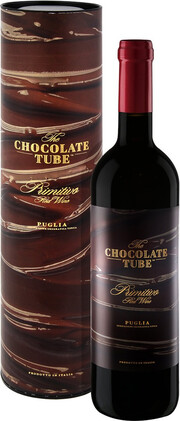 Вино Mare Magnum, "The Chocolate Tube" Primitivo, Puglia IGT, in tube 2020 750 мл