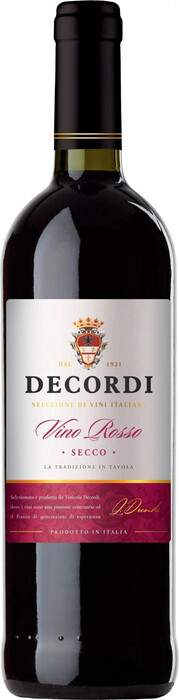 Вино "Decordi" Vino Rosso