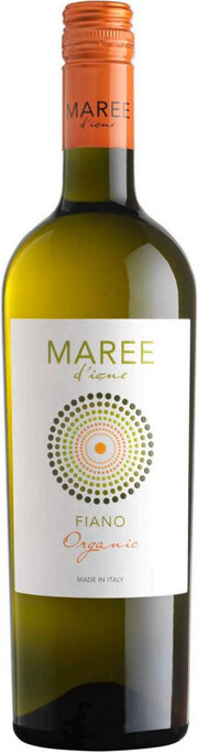 Вино "Maree d'Ione" Fiano Organic, Puglia IGP 2021 750 мл