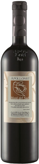 Вино Apollonio, "Mani del Sud" Rosso, Salice Salentino DOP