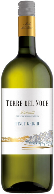 Вино Mezzacorona, "Terre del Noce" Pinot Grigio, Dolomiti IGT 2022 1500 мл