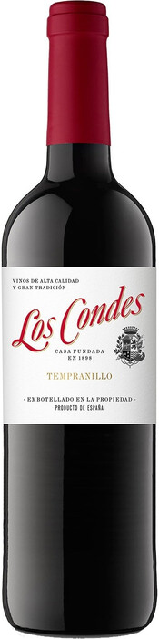 Вино "Los Condes" Tempranillo Oak Aged, Catalunya DO